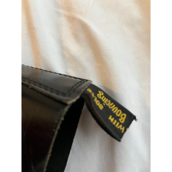 Dr. Martens 1460 Vintage Made in England Black Leather 8-Eye Boots AirWair 7 - Picture 6 of 8